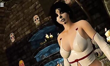 SinVR 15: Calavera Catrina POV Latina Anal