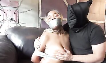 African BBW Milf In Bondage