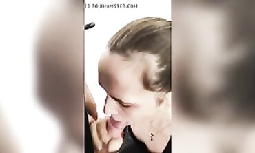 POV Blowjob In The Gym