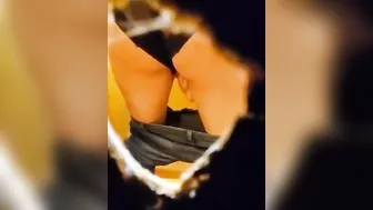 Latina Amateur Caught Voyeur Style