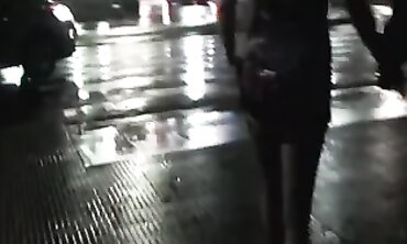 Married Latina Shows Off Big Tits on Sao Paulo Streets