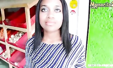 Luisa Chocolate's First Amateur Latina Hardcore Experience