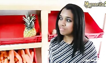 Luisa Chocolate's First Amateur Latina Hardcore Experience