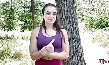 Fitness Angel Lauren Walker Gets Rough Anal and Blowjob