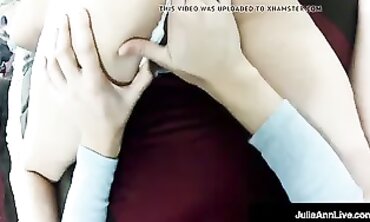 MILF Cougar Julia Anne Fucked From Behind By barely legal Stud