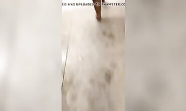 Black African Ass in Pants Gets Nutted