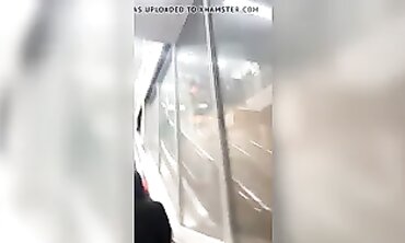 Black African Ass in Pants Gets Nutted