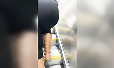 Black African Ass in Pants Gets Nutted