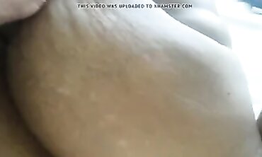African Granny With Huge Boobs Gets A Massage