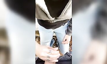 Italian Amateur Pornstar Fucks Stranger in Public Park