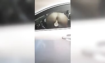 Joy Gets It On Through the Car Window
