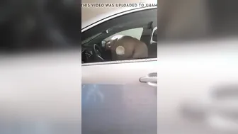 Joy Gets It On Through the Car Window