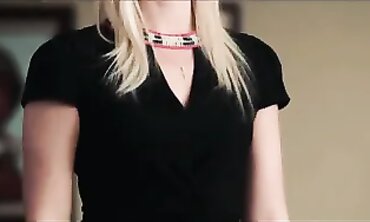 Margot Robbie Striptease in Lingerie