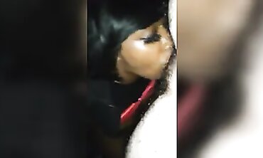 Beautiful Interracial POV Blowjob With Facial Cumshot