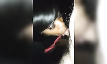 Beautiful Interracial POV Blowjob With Facial Cumshot