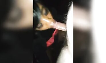 Beautiful Interracial POV Blowjob With Facial Cumshot