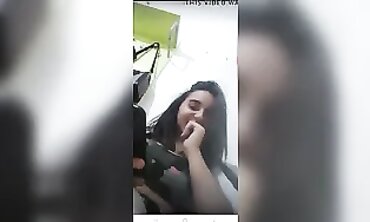 Tanned Amateur Babe Teases and Smokes on Periscope