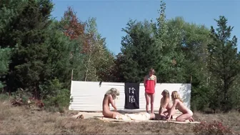 Kung Fu Plowing: Hairy Threesome & Blowjob in 4K