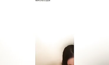 Shy BBW Brunette Offers Blowjob and Drinks Piss in the Shower