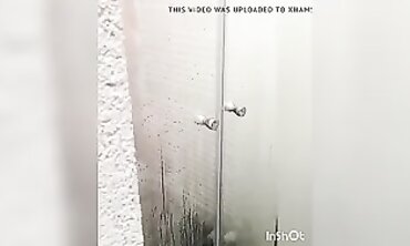Wife Catches Husband Masturbating in the Shower