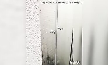 Wife Catches Husband Masturbating in the Shower