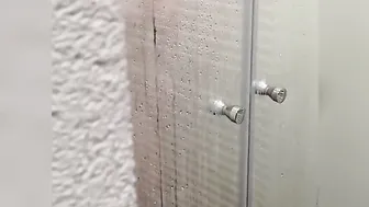Wife Catches Husband Masturbating in the Shower