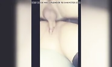 First Hardcore College Blonde in a Car