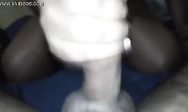 Ebony Latina With Huge Booty Swallows Deep POV Cumshot