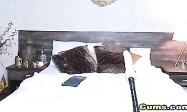 Latina Babe Squirts on Vibrating Machine