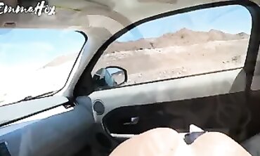 POV: Emma Hix Gets a Public Creampie from Her Daddy
