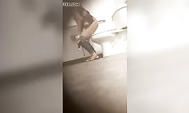 Japanese Bathroom Spy Voyeur: Pissing Ladies