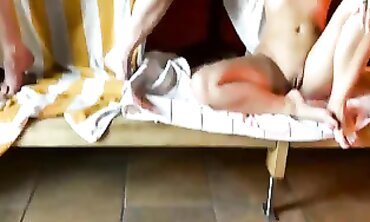 Lara Cumkitten Gets Fucked in the Sauna and Outdoors