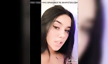 Lily Collins Spits & Drools in TikTok Teeth Whitening Challenge Compilation