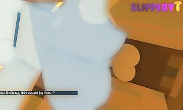 Allie X Metal Golem: Barely Legal Minecraft Cartoon