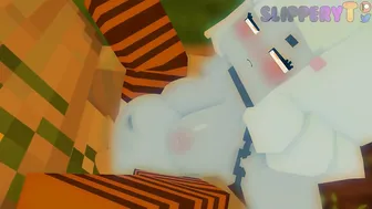 Allie X Metal Golem: Barely Legal Minecraft Cartoon