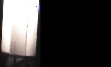 Voyeur Neighbour: Honey Caught Through The Window