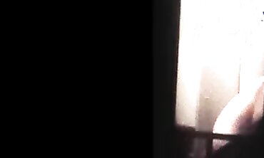 Voyeur Neighbour: Honey Caught Through The Window