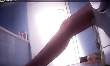 Voyeur Catches Her Masturbating on Hidden Webcam