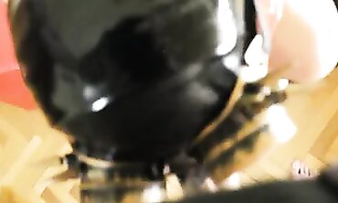 Rosy MILF Eva Latex in Rough POV Deepthroat with Mask