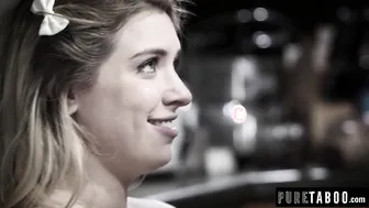 Petite Giselle Palmer Caught with Dad's Hot Best Friend