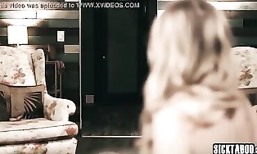 Dr. Angela White Fingers Two Babes in Lesbian Threesome