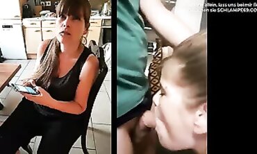 Teen German Slut Fucked Hard in Rough Teacher-Student Scenario