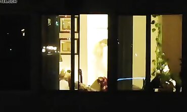 Ultimate Drone View of College Girl Joy Playing with Her Pussy