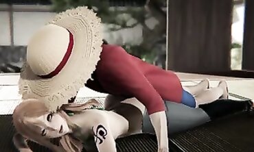 1 Lump Nami Gets Anal Creampie from Monkey D Luffy