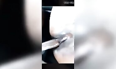 Amateur BBC Creampie In The Car