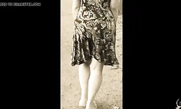 Stunning MILF's Public Walk to Town