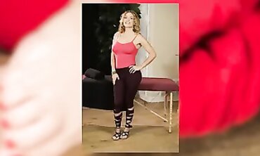 Krissy Lynn Close-Up Feet and Soles Compilation HD