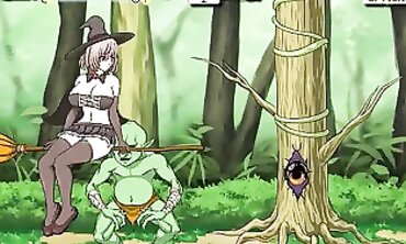 Anime Witch Gameplay: Sexy Femmes in the Forest