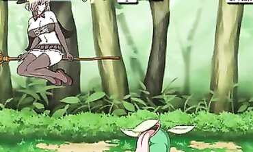 Anime Witch Gameplay: Sexy Femmes in the Forest