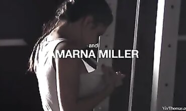 Amarna Miller and Carolina Abril's First Time Together